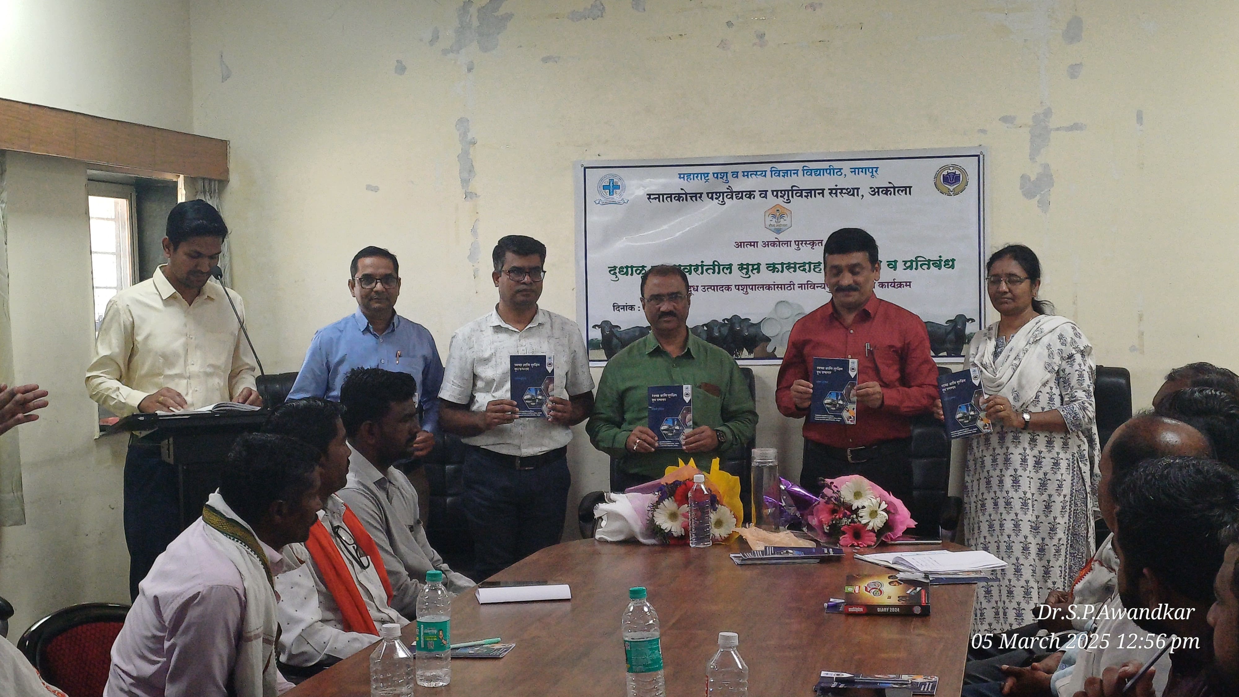 64. Releasing Booklet On  Clean And Safe Milk Production 